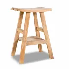 Složení koupelnového nábytku v masivu Teak moderního designu - Azina Viadurini