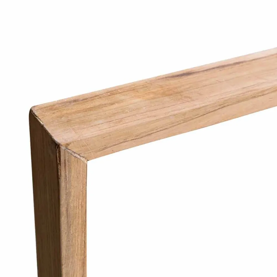 Složení koupelnového nábytku v masivu Teak moderního designu - Azina Viadurini