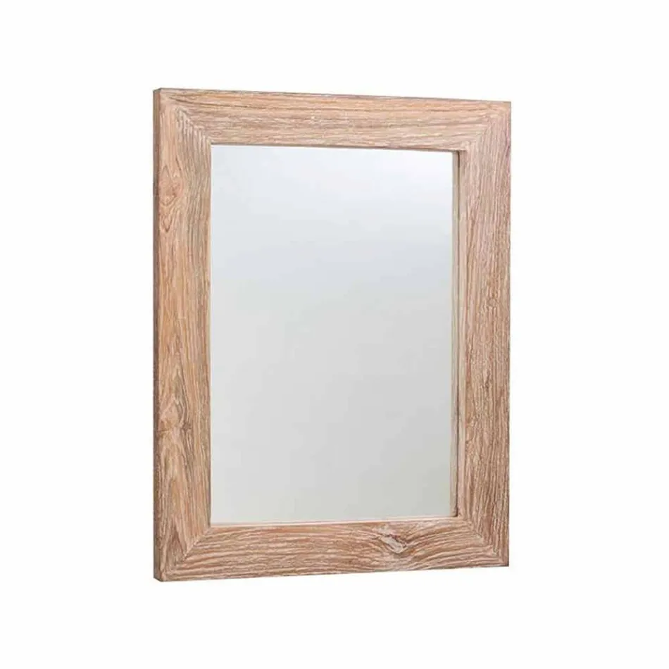 Složení moderního koupelnového nábytku z masivního teakového dřeva - nočník Viadurini