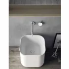 Složení moderního koupelnového nábytku, pozastavený design vyrobený v Itálii - Callisi6 Viadurini