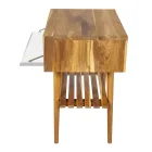 Složení bílé koupelnové skříňky se zrcadlem a příslušenstvím - Carolie Viadurini