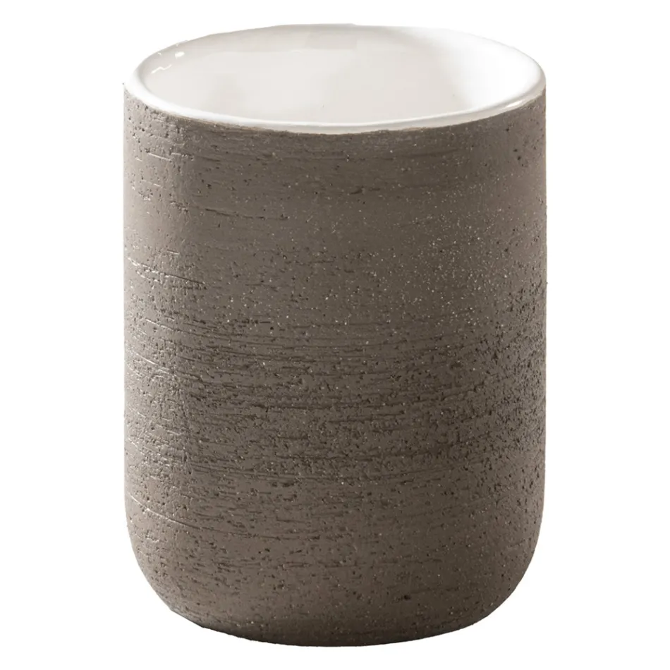 Složení bílé koupelnové skříňky se zrcadlem a příslušenstvím - Carolie Viadurini