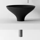 Složení koupelnové skříňky s umyvadlem, podstavcem a zrcadlem Made in Italy - Hoscar Viadurini