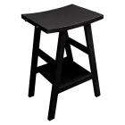 Složení černé koupelnové skříňky kompletní se zrcadlem a doplňky - Maryse Viadurini