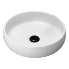 Složení černé koupelnové skříňky kompletní se zrcadlem a doplňky - Maryse Viadurini