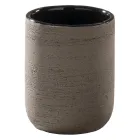 Černé složení koupelnové skříňky s přiloženým příslušenstvím - Carolie Viadurini