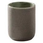 Zelené složení koupelnové skříňky s teakovou skříňkou a doplňky - Carolie Viadurini