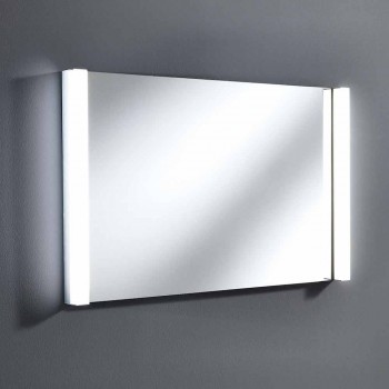 Bílý moderní design pozastavený koupelnový nábytek složení se zrcadlem - Desideria