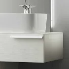 Šťastná moderní lakovaná dřevěná nábytkářská kompozice Viadurini