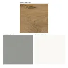 Složení obývacího nábytku a TV stolku z MDF Made in Italy - Hedda Viadurini