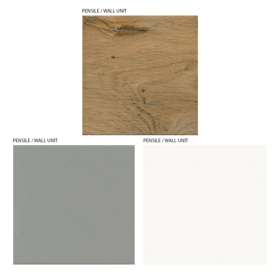 Složení obývacího nábytku a TV stolku z MDF Made in Italy - Hedda Viadurini