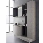 Složení koupelny, zavěšení moderního italského designu - Callisi10 Viadurini