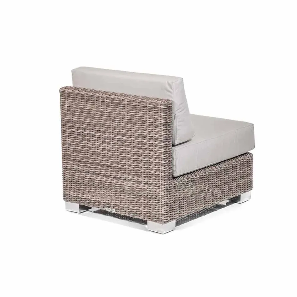 Venkovní posezení kompozice s ručně tkané struktury Rita Viadurini