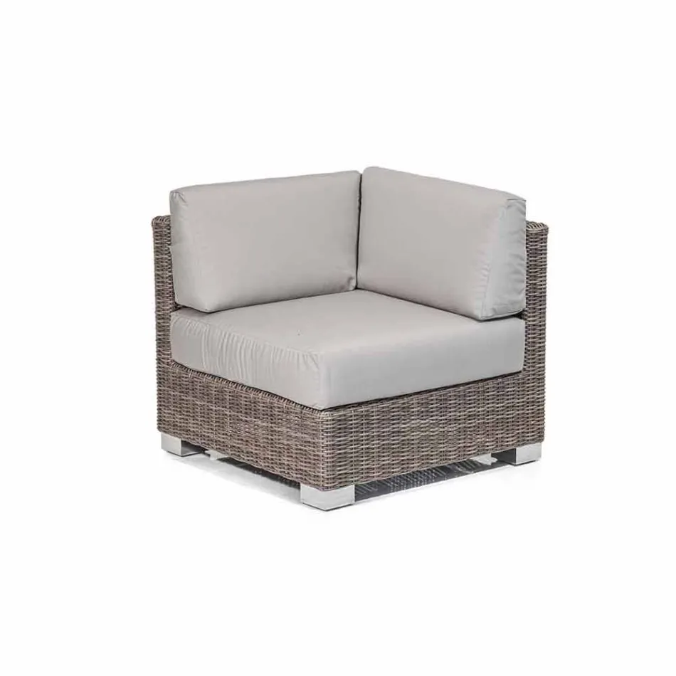 Venkovní posezení kompozice s ručně tkané struktury Rita Viadurini