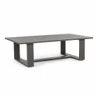 Složení venkovního obývacího pokoje z hliníku s látkovými polštáři - Yoshi Viadurini