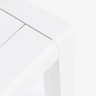 Složení venkovního obývacího pokoje z hliníku a tkaniny, Homemotion - Francine Viadurini