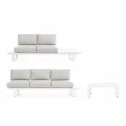 Složení venkovního obývacího pokoje z hliníku a látky Homemotion - Francine Viadurini