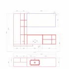 Složení zavěšeného koupelnového nábytku s moderním designem vyrobené v Itálii - Callisi15 Viadurini