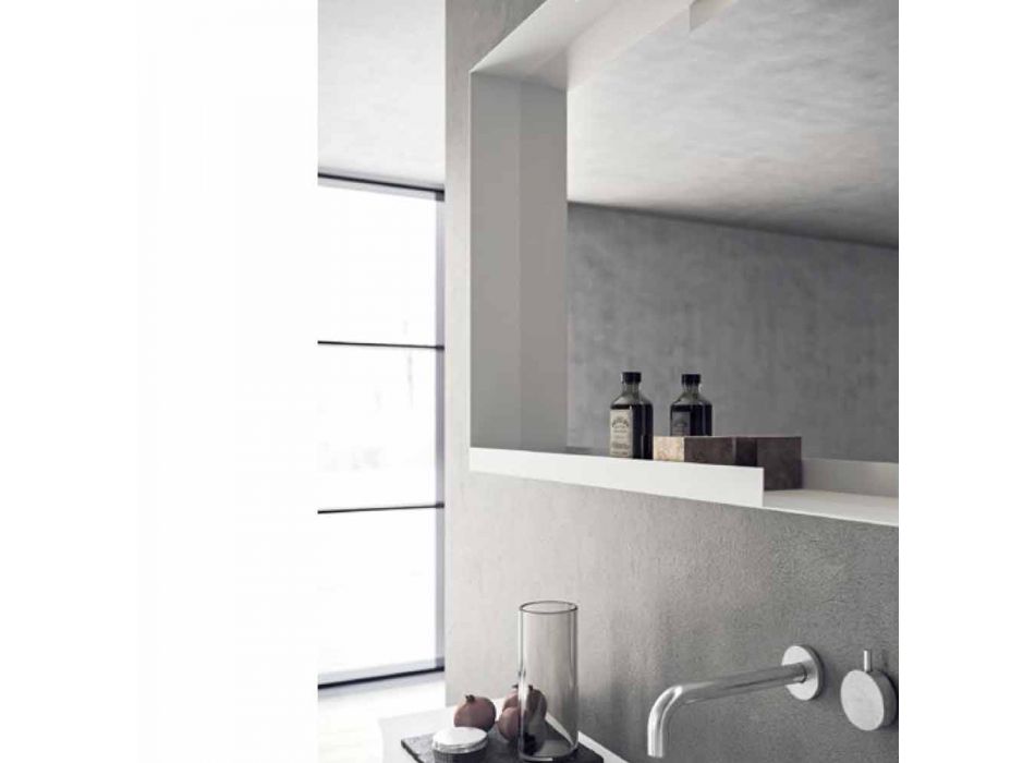 Pozastavená designová kompozice, moderní designový koupelnový nábytek - Callisi5 Viadurini