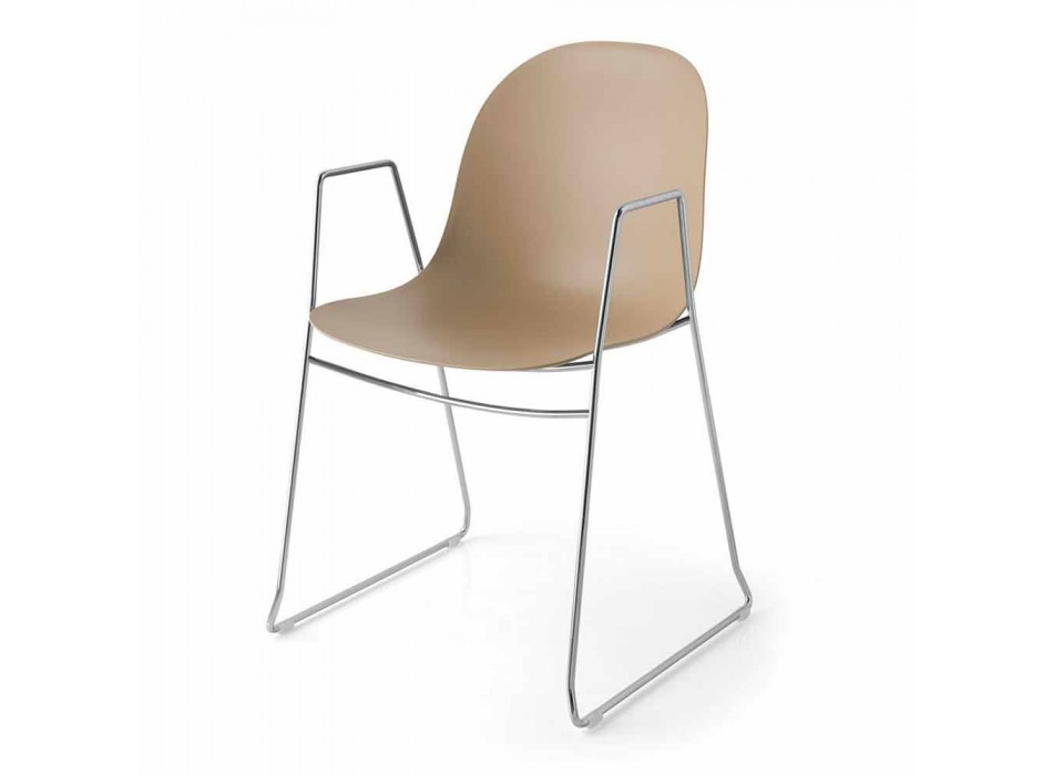 Connubia Academy Calligaris moderní židle z polypropylenu, 2 ks Viadurini