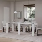 Rozšiřitelná konzole na 181 cm z melaminové esence Made in Italy - Castello Viadurini