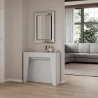 Výsuvná konzole na 211 cm v melaminu v podstatě Made in Italy - Incantesimo Viadurini