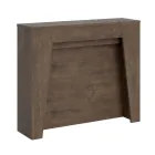 Výsuvná konzole na 211 cm v melaminu v podstatě Made in Italy - Incantesimo Viadurini