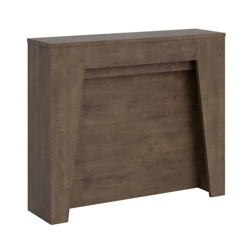 Výsuvná konzole na 211 cm v melaminu v podstatě Made in Italy - Incantesimo Viadurini