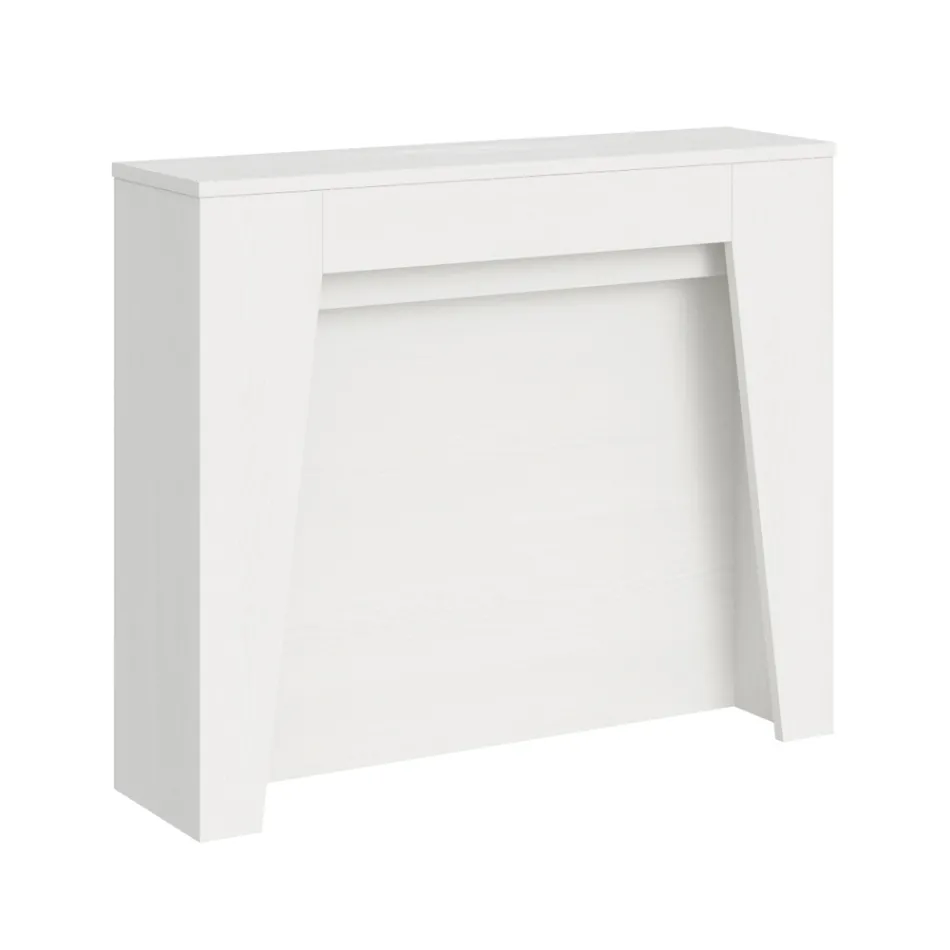 Výsuvná konzole na 211 cm v melaminu v podstatě Made in Italy - Incantesimo Viadurini