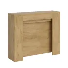 Rozšiřitelná konzole na 211 cm v Melaminových panelech Made in Italy - Principessa Viadurini