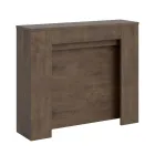 Rozšiřitelná konzole na 211 cm v Melaminových panelech Made in Italy - Principessa Viadurini