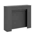 Rozšiřitelná konzole na 211 cm v Melaminových panelech Made in Italy - Principessa Viadurini