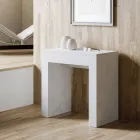 Rozšiřitelná konzole na 299 cm s vnitřními nástavci Made in Italy – přesýpací hodiny Viadurini