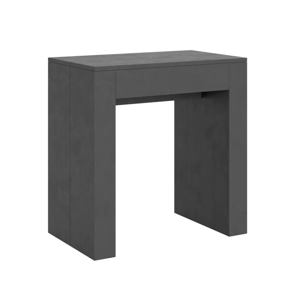 Rozšiřitelná konzole na 299 cm s vnitřními nástavci Made in Italy - přesýpací hodiny Viadurini