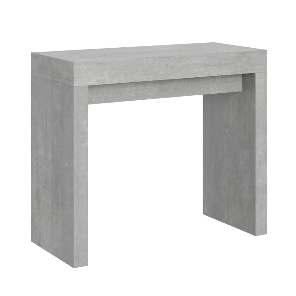 Rozšiřitelná konzole na 300 cm s podporou pro 2 nohy Made in Italy - Phantom Viadurini