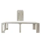 Konzola Výsuvná na 300 cm od vchodu nebo obývacího pokoje ze dřeva - Katharina Viadurini