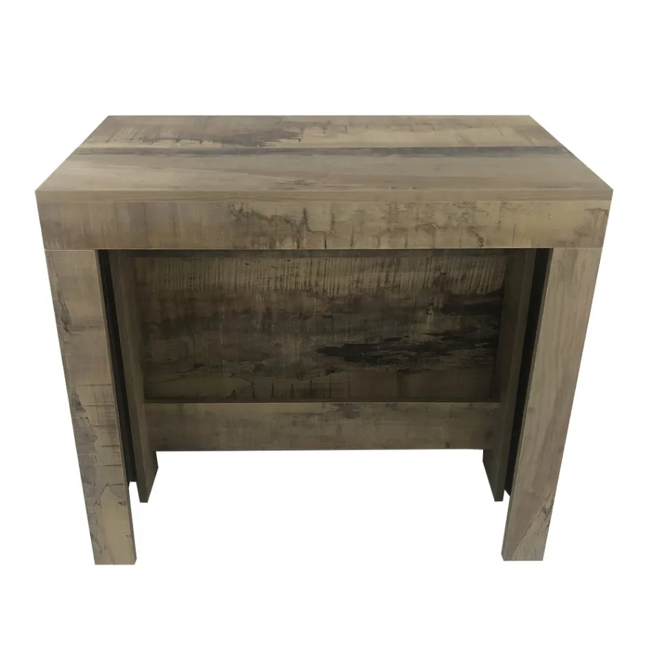 Konzola Výsuvná na 300 cm od vchodu nebo obývacího pokoje ze dřeva - Katharina Viadurini