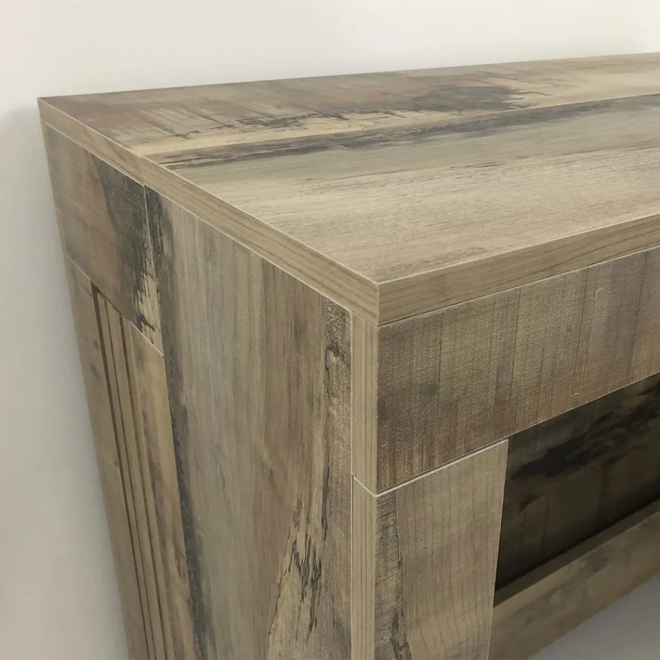 Konzola Výsuvná na 300 cm od vchodu nebo obývacího pokoje ze dřeva - Katharina Viadurini