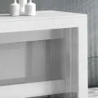 Konzola Výsuvná na 300 cm od vchodu nebo obývacího pokoje ze dřeva - Katharina Viadurini