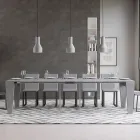 Rozšiřitelná konzole na 300 cm ze dřeva Made in Italy - Trůn Viadurini