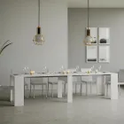 Rozšiřitelná konzole na 308 cm s centrální podporou Made in Italy - Oracle Viadurini