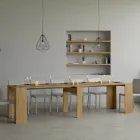 Rozšiřitelná konzole na 308 cm s centrální podporou Made in Italy - Oracle Viadurini