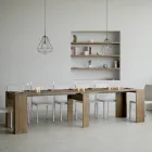 Rozšiřitelná konzole na 308 cm s centrální podporou Made in Italy - Oracle Viadurini