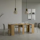 Rozšiřitelná konzole na 308 cm s centrální podporou Made in Italy - Oracle Viadurini