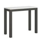 Rozšiřitelná konzole moderního designu ze dřeva a železa Made in Italy – nikdy Viadurini