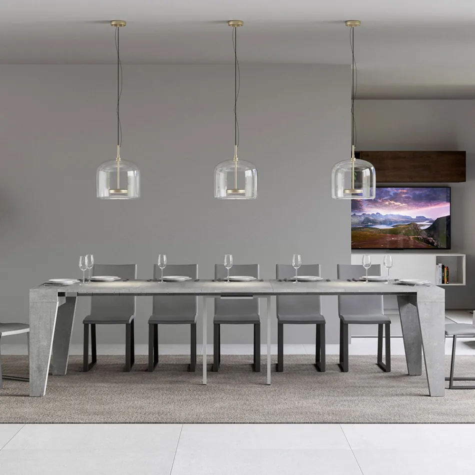 Rozšiřitelná konzole dostupná ve 2 různých velikostech Made in Italy - Grifone Viadurini