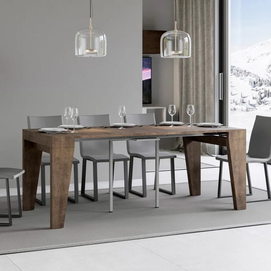 Rozšiřitelná konzole dostupná ve 2 různých velikostech Made in Italy - Grifone Viadurini