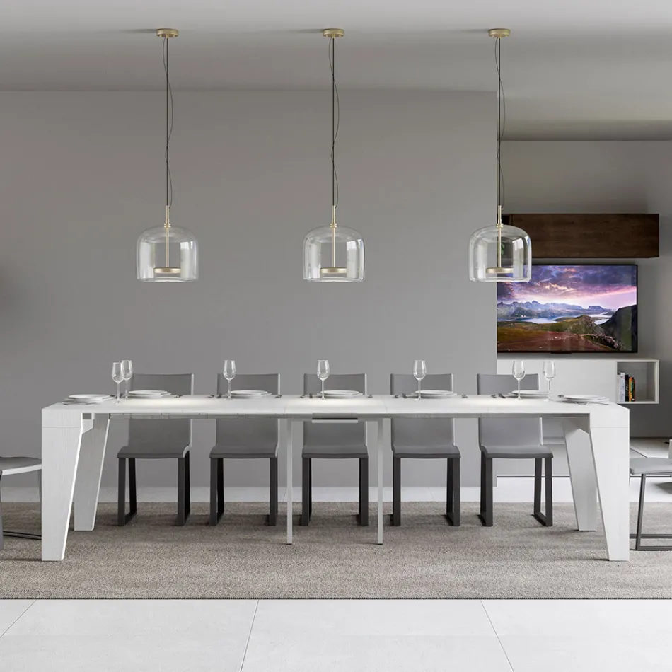 Rozšiřitelná konzole dostupná ve 2 různých velikostech Made in Italy - Grifone Viadurini