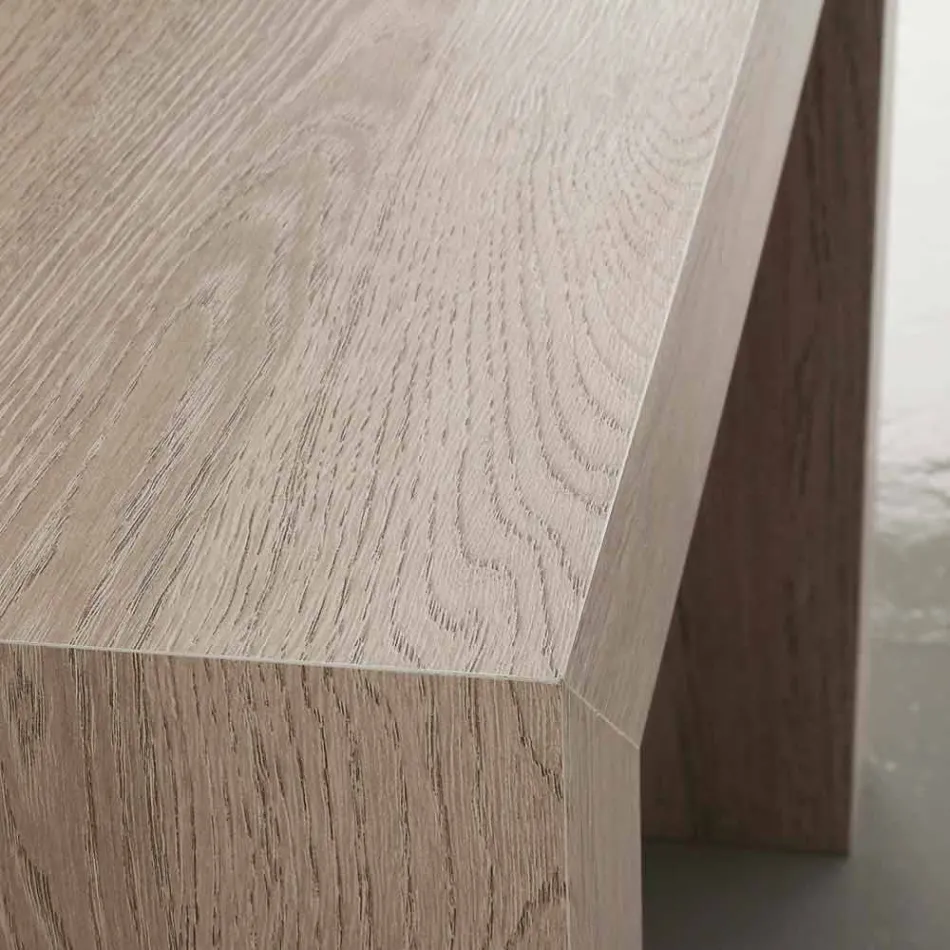 Extensible konzoly do 295 cm laminované skládací Uri Viadurini