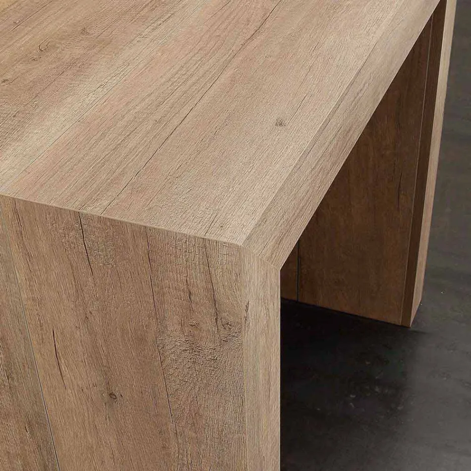 Extensible konzoly do 295 cm laminované skládací Uri Viadurini